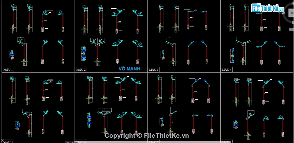 Bản vẽ năng lượng mặt trời áp mái cho nhà máy,Bản vẽ trạm biến áp 1 cột,File dwg tủ điện tạm công trường,Biện pháp thi công chiếu sáng,Bản vẽ autocad tủ điện MSB